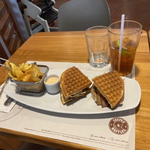 Waffle Sandwich 