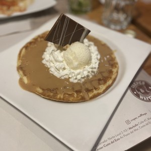 Waffles - Waffle de Arequipe