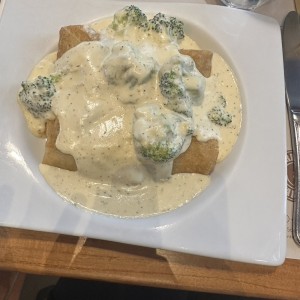 Pollo con Brocoli y Queso