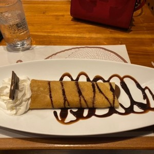 Crepes Especiales - Nutella