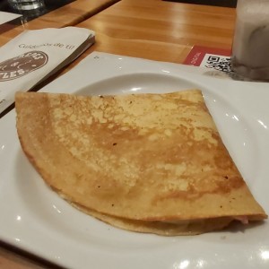 Crepe Jamon y Queso