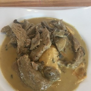 crepe stroganoff