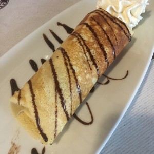 Crepe de Nutella y Banana