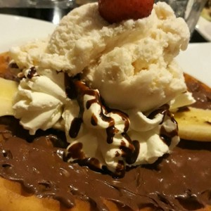 crepe de nutella con banana