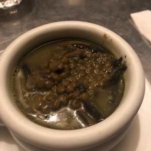 sopa de Lentejas Pardinas