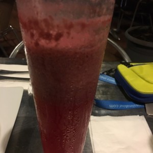 jugo de mora