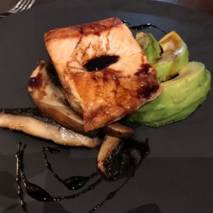 salmon glaseado