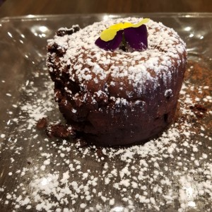 Postres - Fondant de chocolate