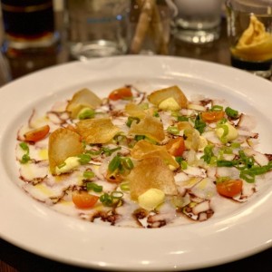 Carpaccio de Pulpo