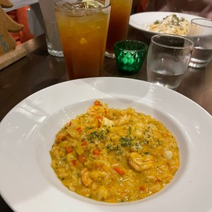 Arroces - Risotto de camarones