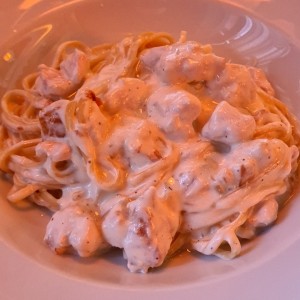 Linguine a la crema