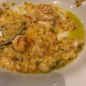 Arroces - Risotto de camarones