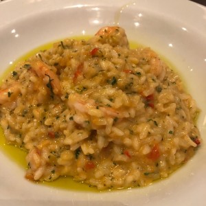 Arroces - Risotto de camarones