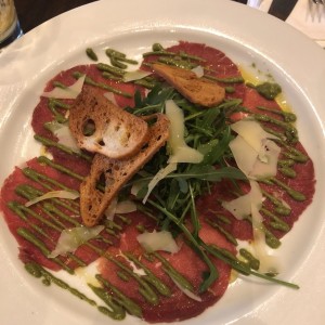 Carpaccio de Res