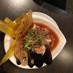 Entradas - Ceviche de corvina