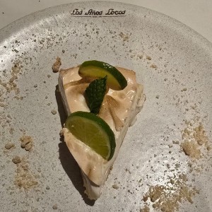 Pie de limon