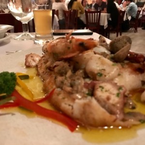 Corvina a la pescatore