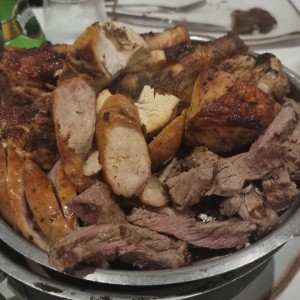 parrillada de dos personas