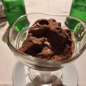 Helado de chocolate 