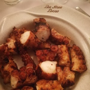 pulpo al carbon