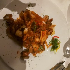 Corvina a la pescatore