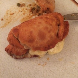 empanada de cebolla y queso