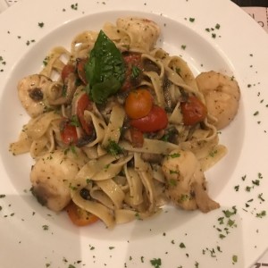 Tagliatelle tartufo al Capesante