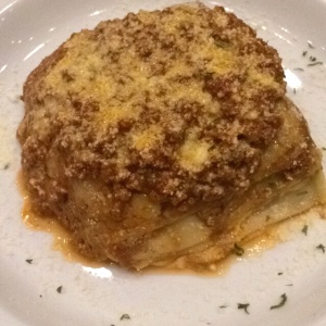 Lasagna de carne 