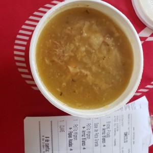 Entradas - Sopa de pata