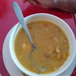 sopa de mariscos