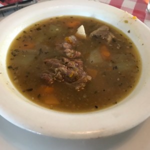 sopa de carne