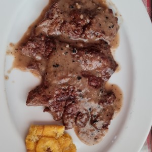 Filete a la pimienta