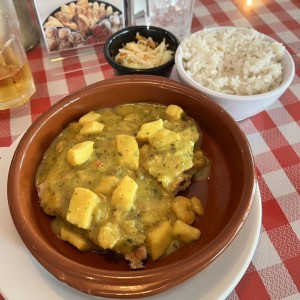 Filete de corvina a lo macho