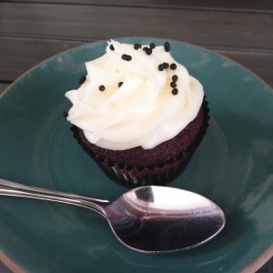 Cupcake de red velvet