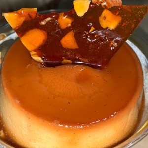 Flan de la casa