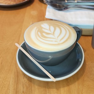 Cafe Latte con leche condensada