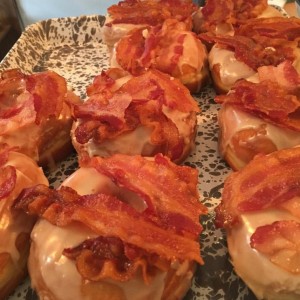 donut con bacon