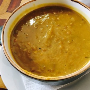 Crema de lentejas