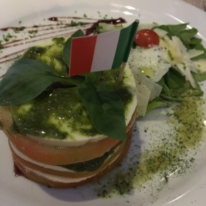 caprese ensalada