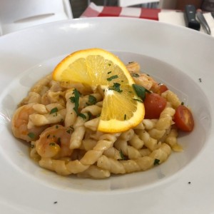 recomendacion del chez pasta casera con camarones