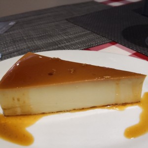 Flan de la casa