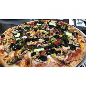 Pizza de vegetales