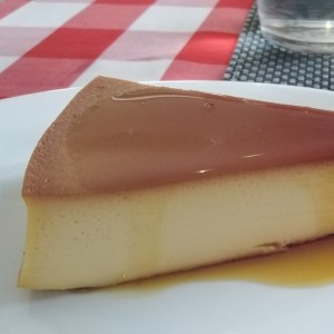 Flan de la casa 