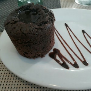 fondant de chocolate!!! 