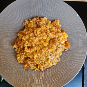 risotto con chorizo 