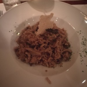 risotto de hongos