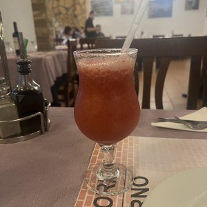 Jugo de fresa