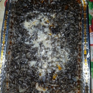 Arroz negro con tinta de calamar