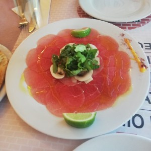 Carpaccio de carne