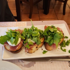 Bruschetta de la casa